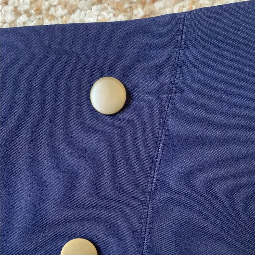DownEast Blue Knee-Length Pencil Skirt Work - Picture 3 of 6
